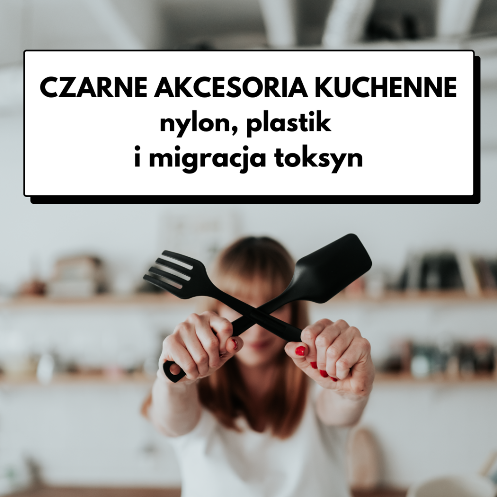czarne akcesoria kuchenne
