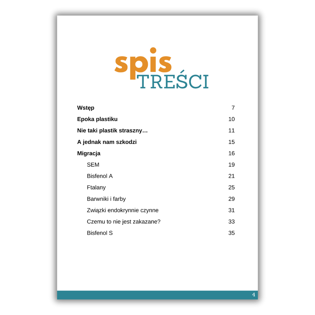 Zdrowy dom bez Plastiku spis treści Sylwia Panek